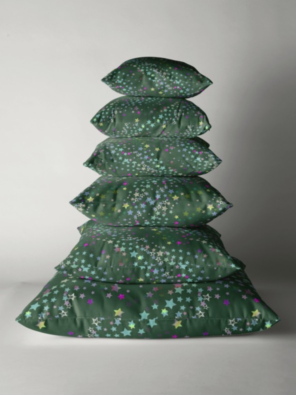 throwpillow,stack,750x1000-party stars-green